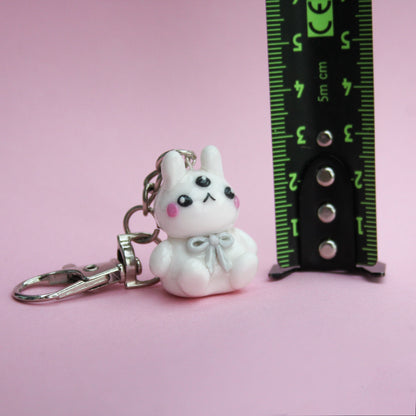 All-Seeing Bunny Keychain