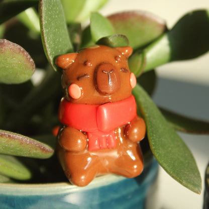 Cozybara Capybara Figurine